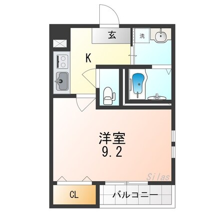 鶴ケ丘駅 徒歩13分 1階の物件間取画像